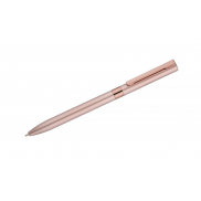 Długopis żelowy GELLE czarny wkład różowy