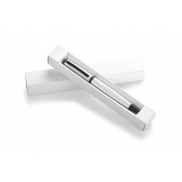 Długopis w etui RIO biały