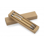 Zestaw piśmienniczy MAMBOO brązowy