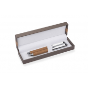 Zestaw piśmienniczy OHIO brązowy