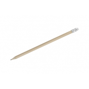 Ołówek z gumką STUDENT biały