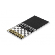 Mini szachy magnetyczne MATO - II gatunek srebrny