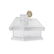 Skarbonka DOM przezroczysty