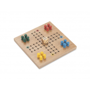 Gra chińczyk PAWN beżowy (naturalny)