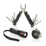 Zestaw podróżny TRAVELER czarny