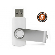 Pamięć USB TWISTER 8 GB biały