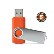 Pamięć USB TWISTER 8 GB pomarańczowy