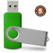 Pamięć USB TWISTER 8 GB zielony jasny