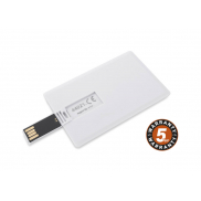 Pamięć USB KARTA 8 GB biały