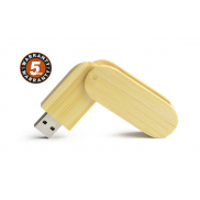 Pamięć USB bambusowa STALK 8 GB brązowy