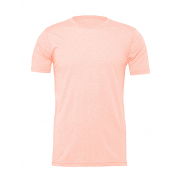 Podkoszulek Unisex Heather CVC - heather prism peach