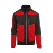 Męska kurtka E-Volve Stretch Hybrid - classic red/black