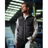 Męski bezrękawnik E-Volve Stretch Hybrid - ash/black