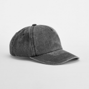 Czapka z daszkiem Relaxed 5 Panel Vintage - vintage black