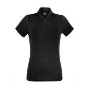Damska koszulka polo Performance - black