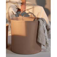 Koszyk z filcu - soft white