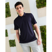 Polo z recyklingu Honestly Made - black