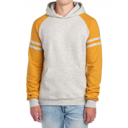 Bluza z kapturem NuBlend Varsity Colour-Block - oatmeal heather / mustard heather