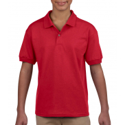 Polo dziecięce Dry Blend® Jersey - red