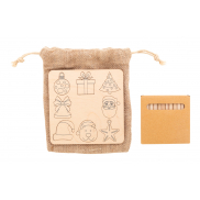 świąteczna gra, kolorowanka i dopasowyanie symbooli świątecznych