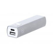 Power bank - srebrny
