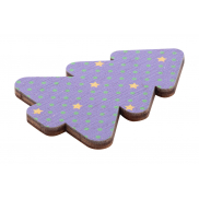 Personalizowany magnes na lodówkę z motywem świątecznym - naturalny