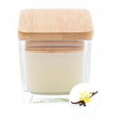 świeca, wanilia - biały