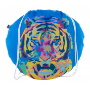 Personalizowana torba ze ściągaczem - biały