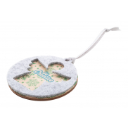 Ozdoba choinkowa - szary