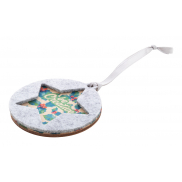 Ozdoba choinkowa - szary