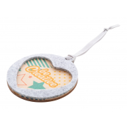 Ozdoba choinkowa - szary