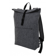 Plecak z filcu RPET - ciemno szary