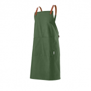 Bawelniany fartuch z recyklingu Kandinsky 280 gsm Ciemny zielony