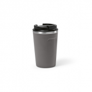 Limpopo Kubek podrózny ze stali nierdzewnej z recyklingu 460 ml Szary