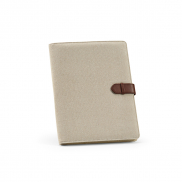 Teczka Eliot A4 bawelna z recyklingu Naturalny