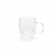 Elbe 75 Kubek ze szkla borokrzemowego 65 ml Transparentny