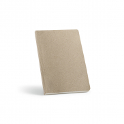Poe Notatnik A5 z papieru recyklingowego 80 gsm Jasnoszary