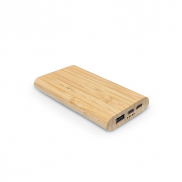 Bateria Powerbank Pythagoras Bambus 10 000 mAh Naturalny