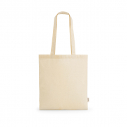 Torba na zakupy Everest bawelna z recyklingu 140 gsm Naturalny