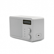 Glosnik Soundview z recyklingu ABS 3 600 mAh Srebrny