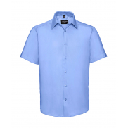 Dopasowana koszula 'bez prasowania' SS - bright sky