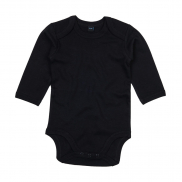 Body z długim rękawem - black