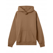 Męska bluza z kapturem Boxy - toffee brown