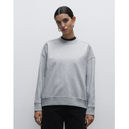Damska bluza Oversized - off black
