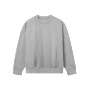 Damska bluza Oversized - grey melange