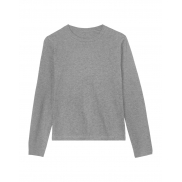 Męska koszulka z długim rękawem Regular Tee - grey melange