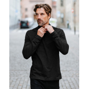 Bluza męska Treeline 1/4 Zip - black heather