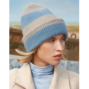 Czapka Colour Block - black/soft white