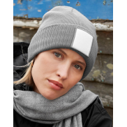 Czapka z naszywką Appliqué - ash/white