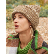 Czapka Chunky Knitted Patch - cloudy haze